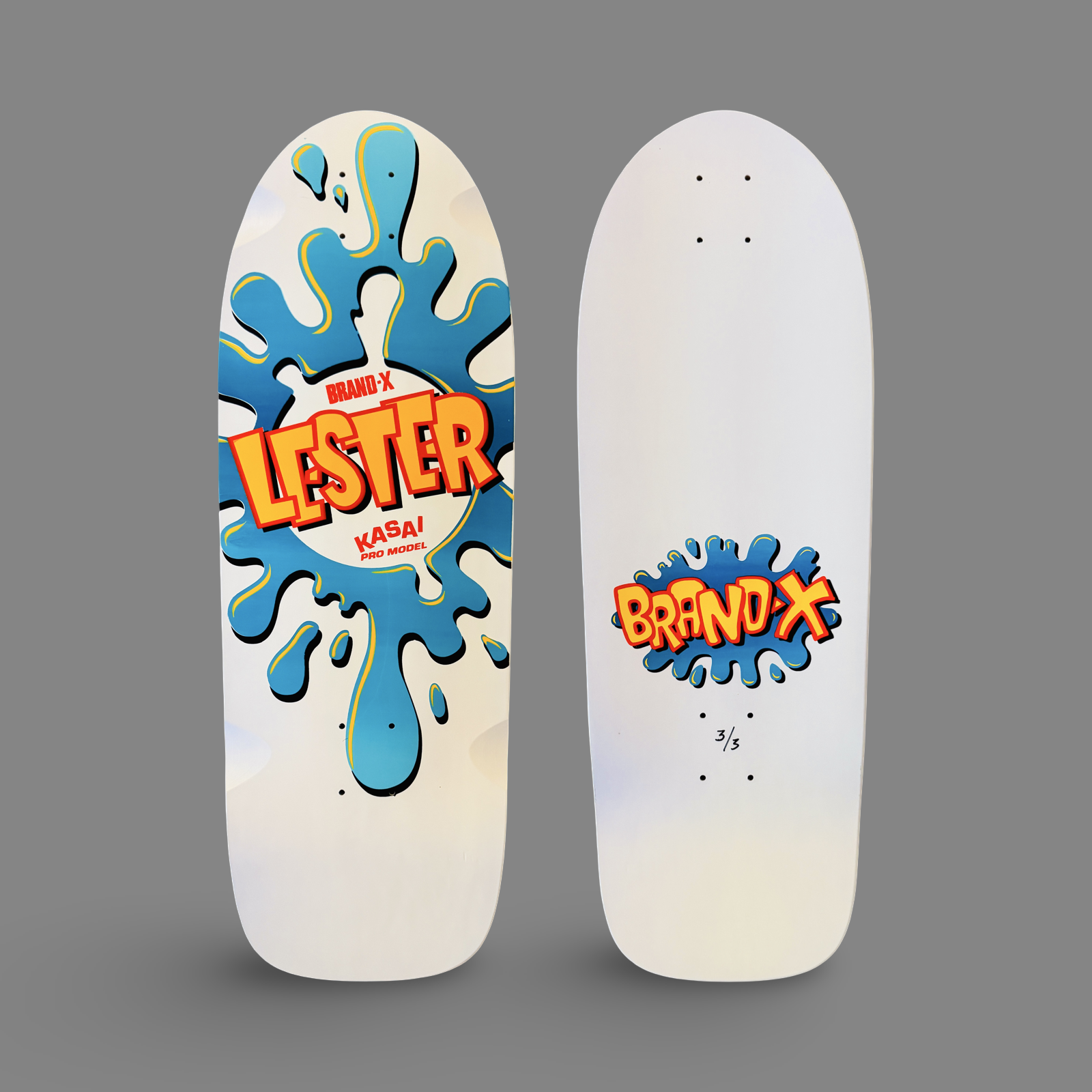 Lester Kasai 10”x30” HAND-PAINTED Deck (1 of 3)