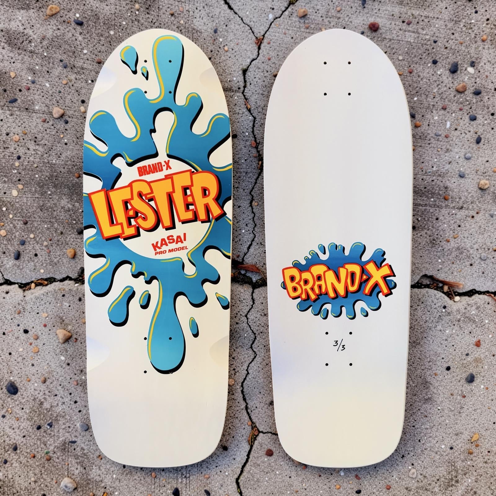 Lester Kasai 10”x30” HAND-PAINTED Deck (1 of 3)