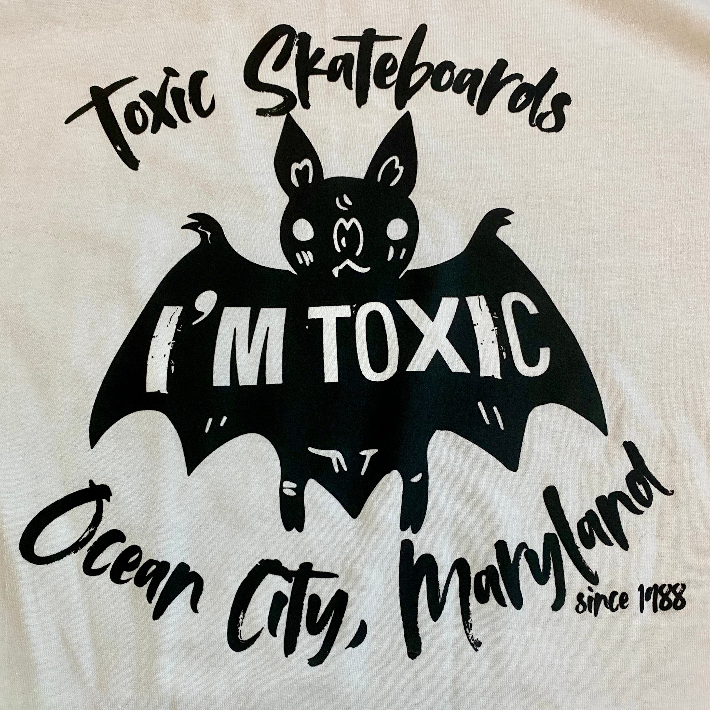 Toxic Skates Bat Shirt or Hoodie