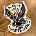 Brand-X EAGLE Sticker HUGE, CLEAR-BACK 6.7"