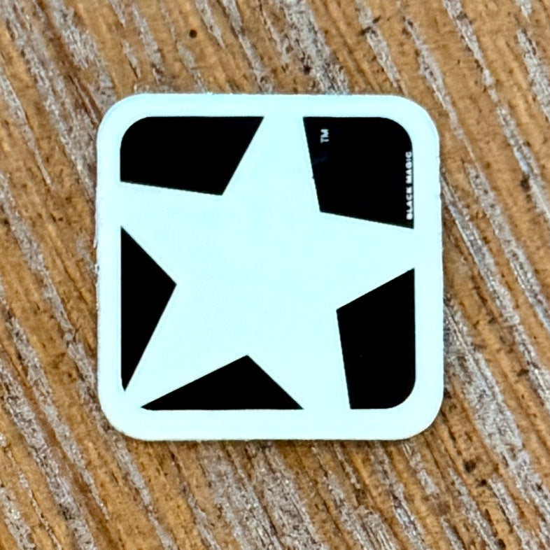 Black Label Star VINTAGE NOS Sticker 1"