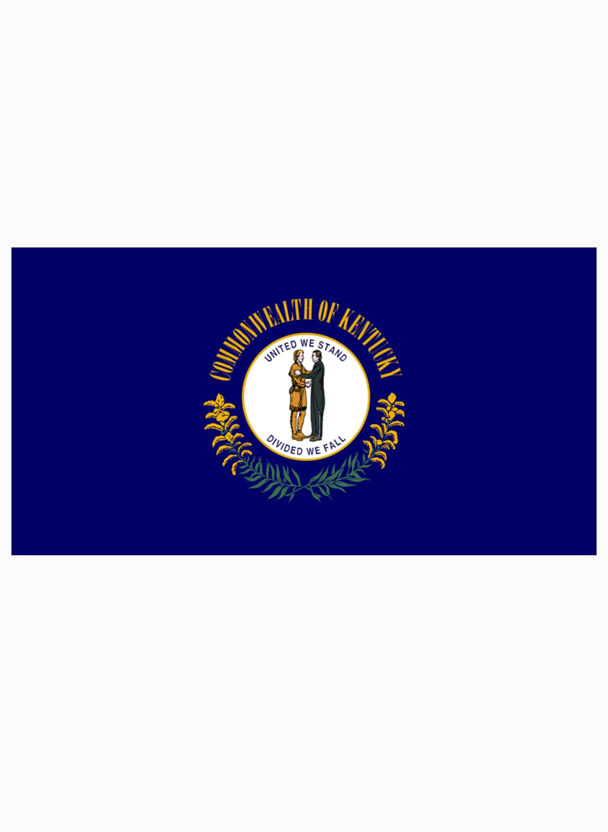 Kentucky State Flag Kids T-Shirt