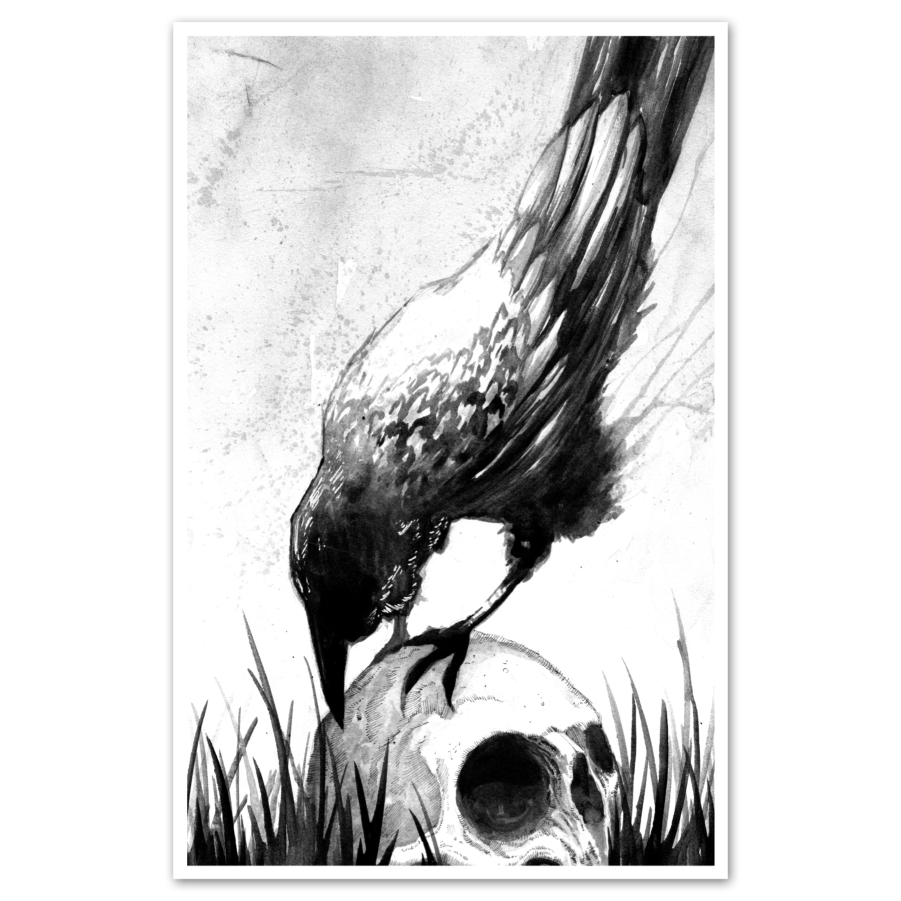 Knocking on Death's Door Print