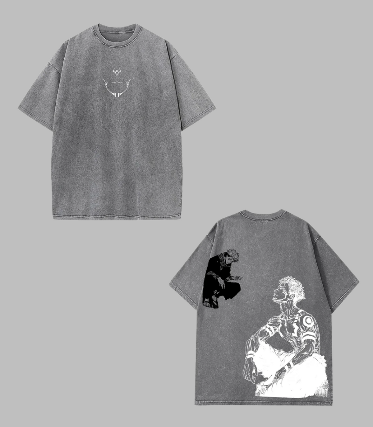 TTT'|Ryomen Sukuna x Jujutsu Kaisen Vintage Washed JJK19