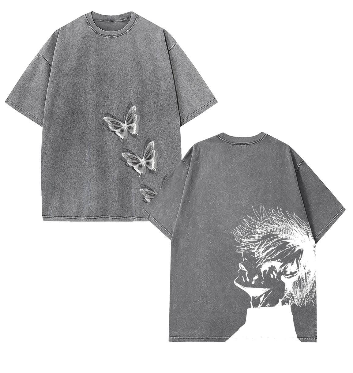 Retro Vintage Ken Kaneki Tokyoooo Ghoul anime vintage Clothing Cotton | 'TTT'