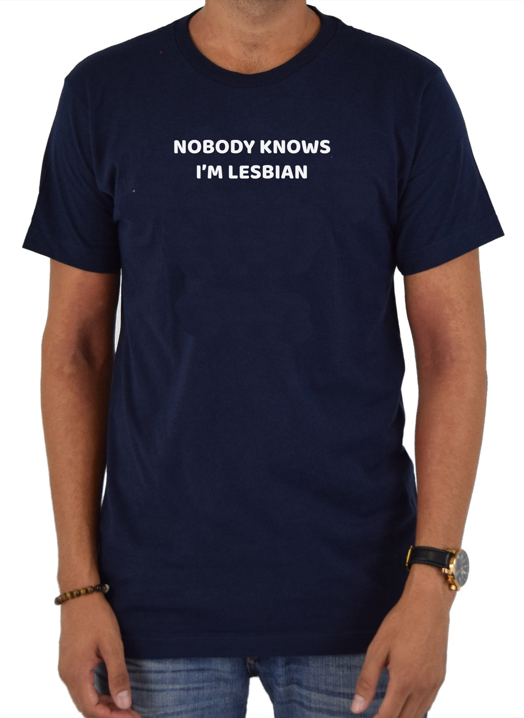 NOBODY KNOWS I’M LESBIAN T-Shirt