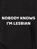 NOBODY KNOWS I’M LESBIAN T-Shirt