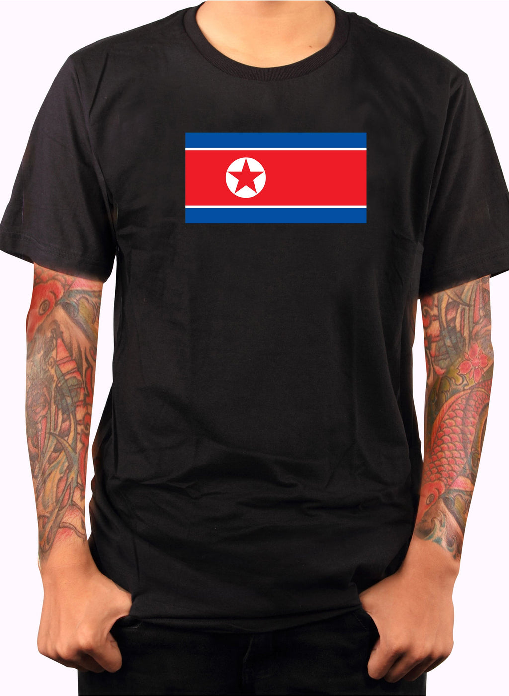 North Korean Flag T-Shirt