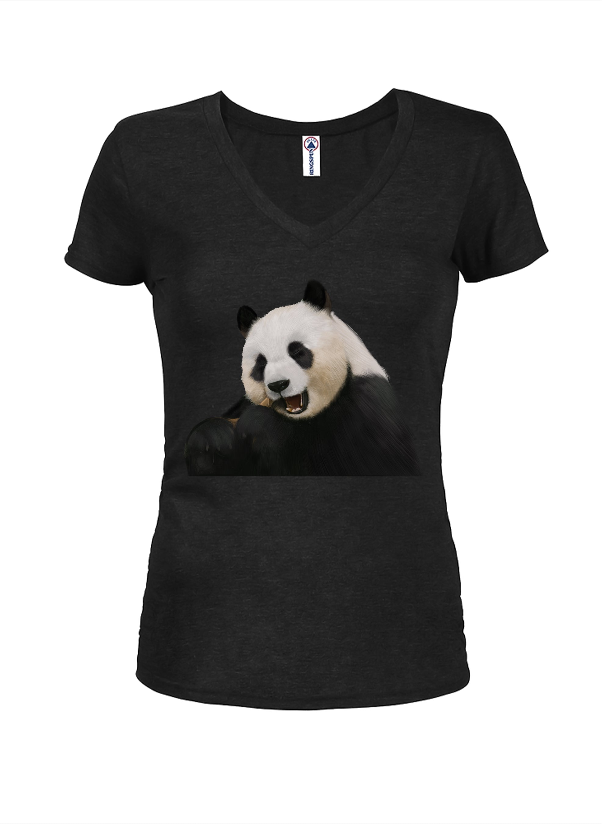 Panda Juniors V Neck T-Shirt