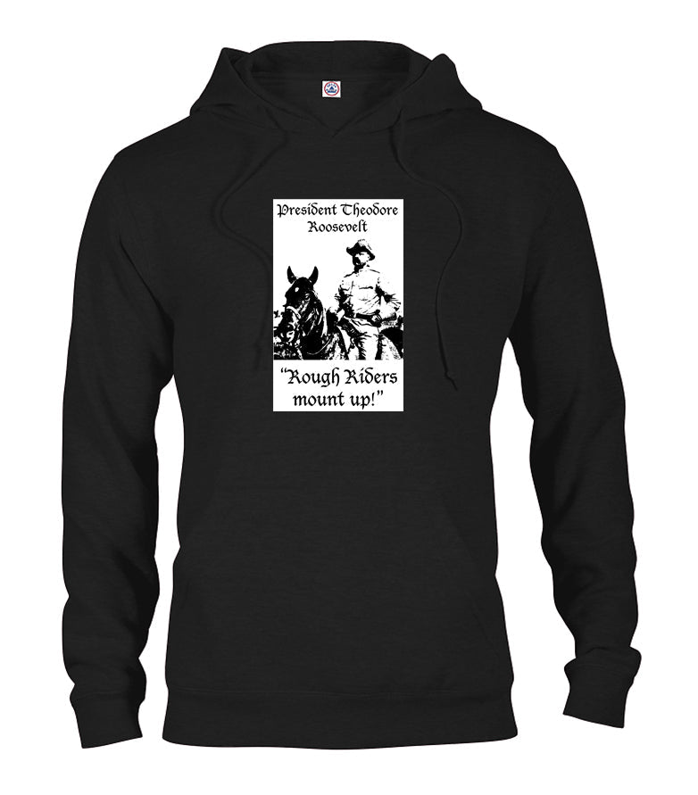 President Theodore Roosevelt Rough Riders Mount Up T-Shirt