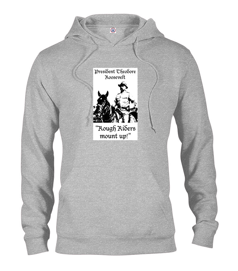 President Theodore Roosevelt Rough Riders Mount Up T-Shirt
