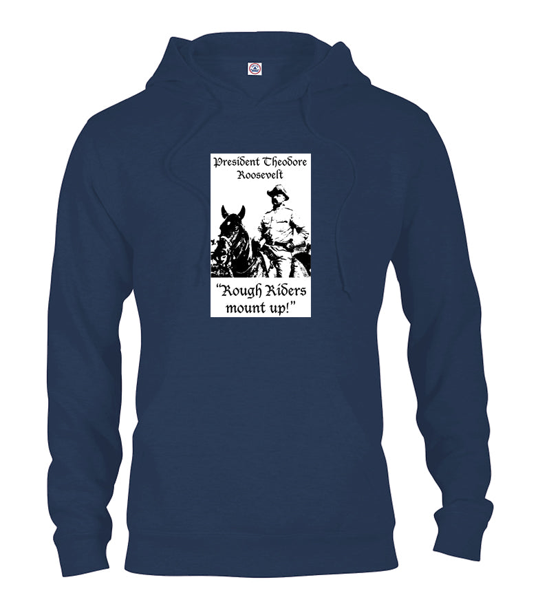 President Theodore Roosevelt Rough Riders Mount Up T-Shirt