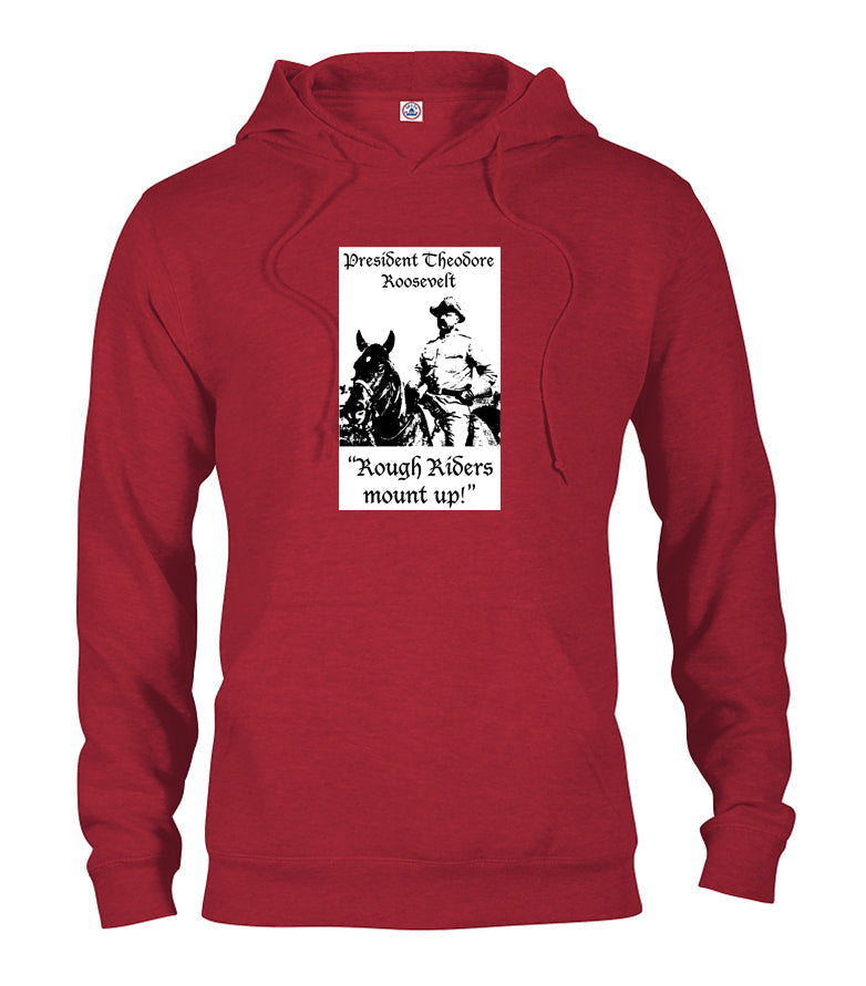 President Theodore Roosevelt Rough Riders Mount Up T-Shirt