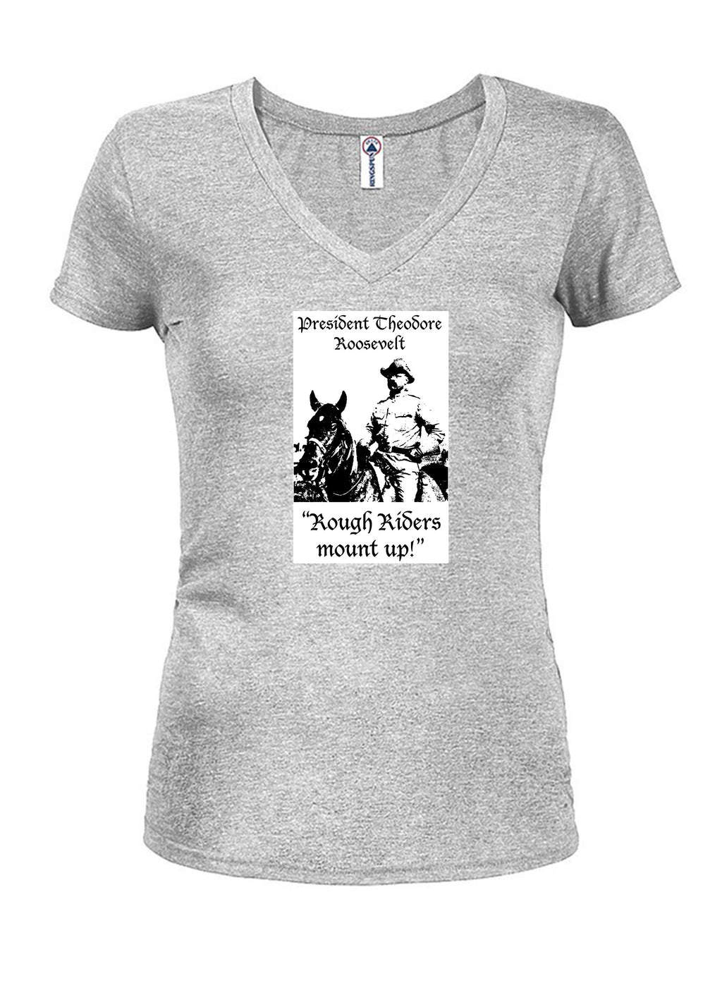 President Theodore Roosevelt Rough Riders Mount Up T-Shirt