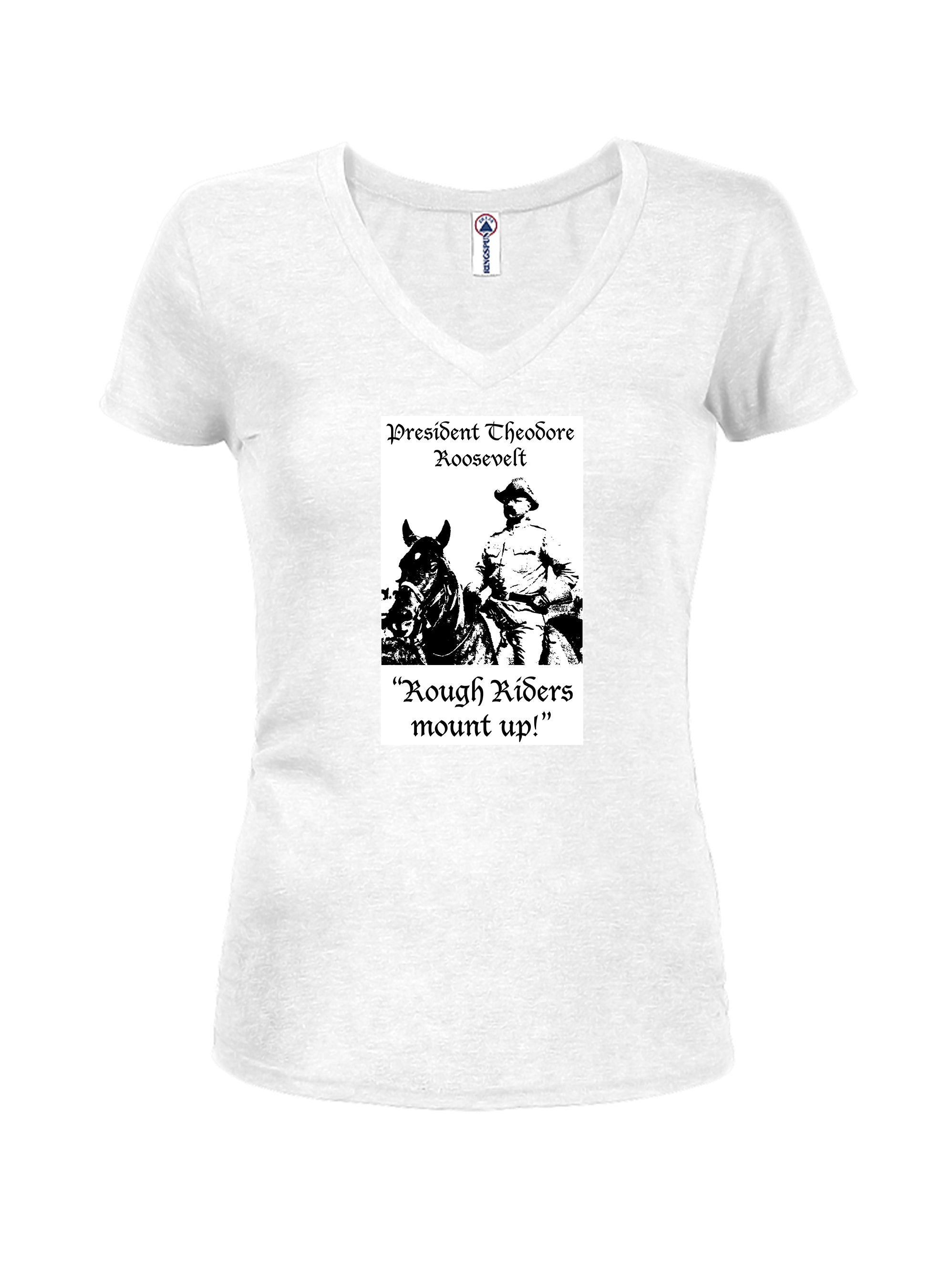 President Theodore Roosevelt Rough Riders Mount Up T-Shirt
