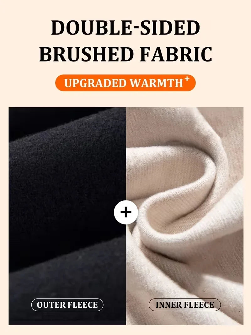 Frost Fleece Thermal Leggings – Warm Dark Streetwear Bottoms