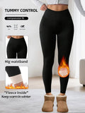 Frost Fleece Thermal Leggings – Warm Dark Streetwear Bottoms