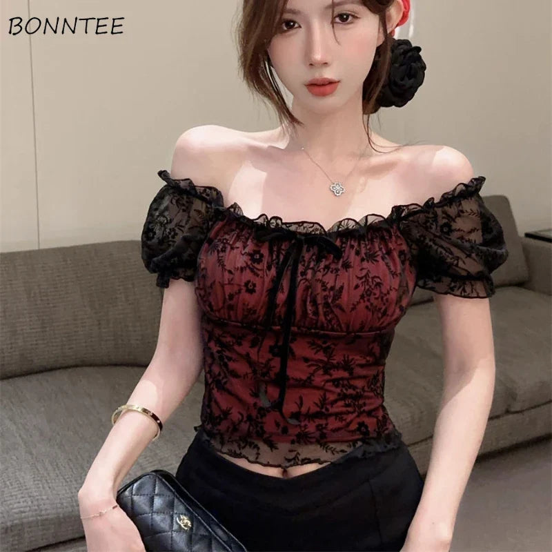 Venom Lace Backless Top – Dark Alt Gothic Streetwear