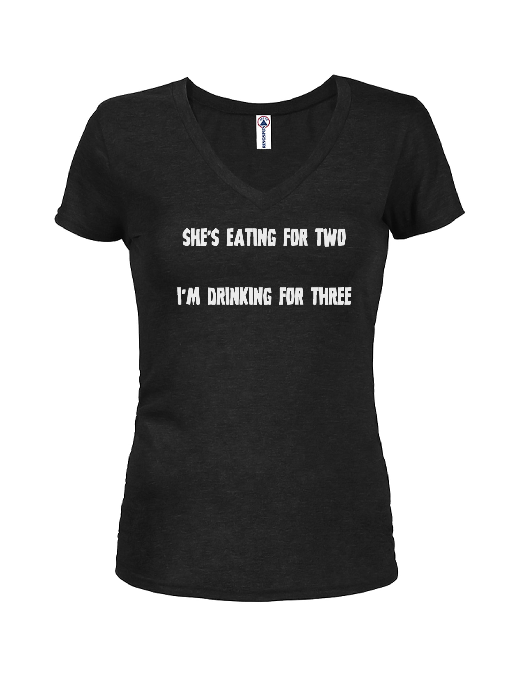 She’s eating for two I’m drinking for three T-Shirt