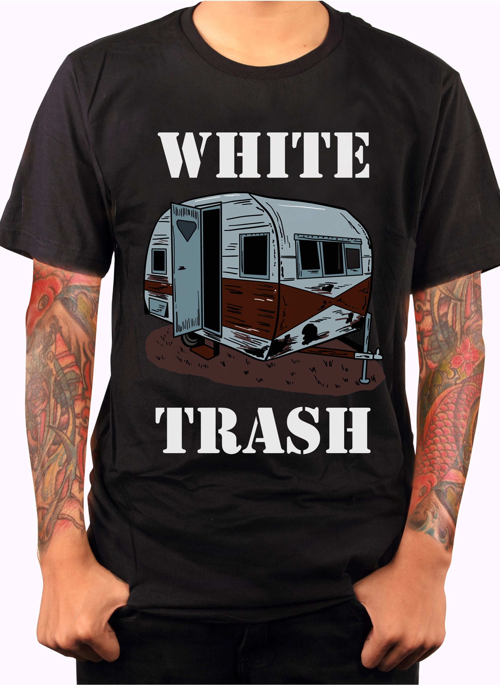 WHITE TRASH T-Shirt