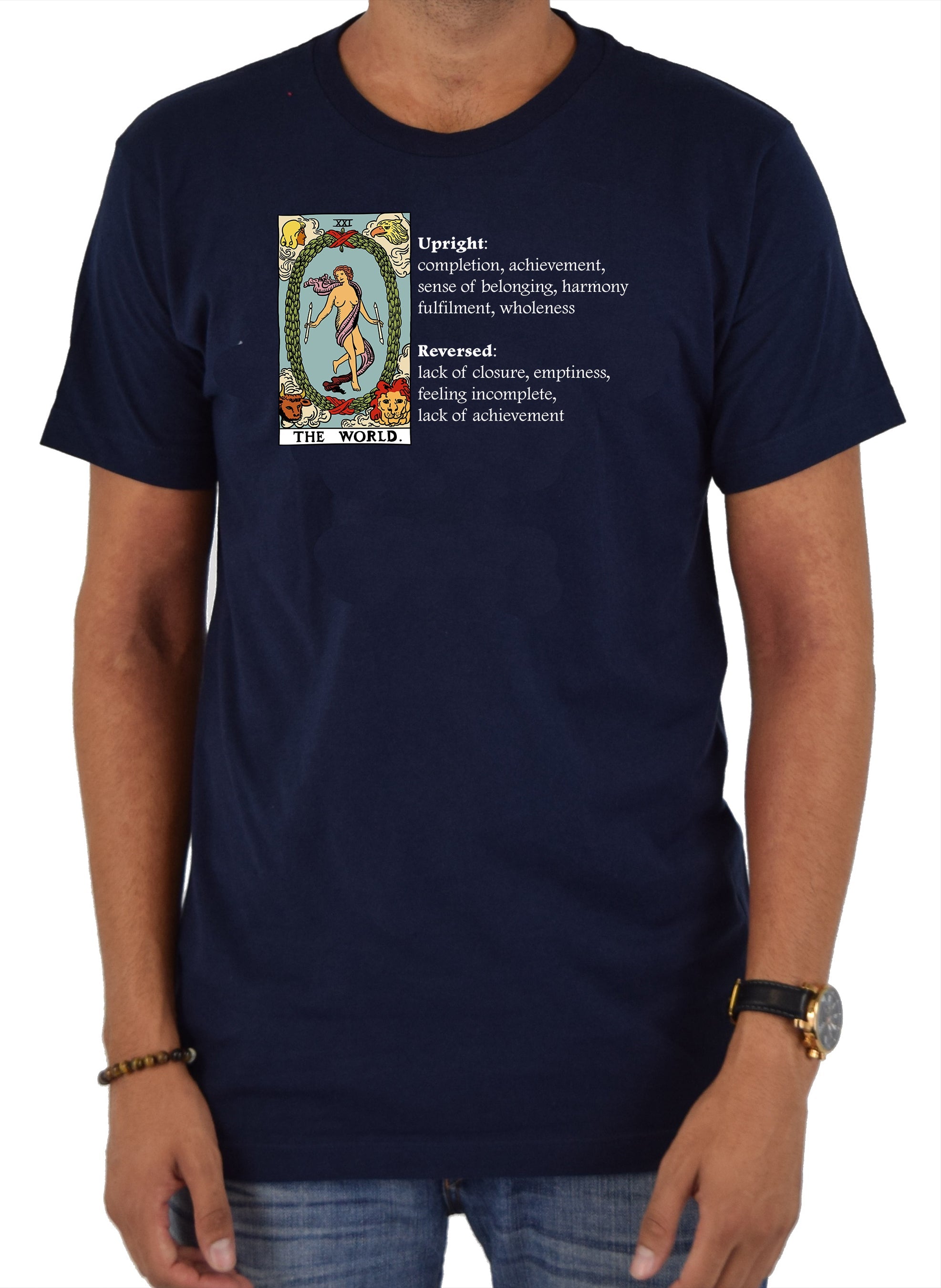 The World Tarot Card Meaning T-Shirt