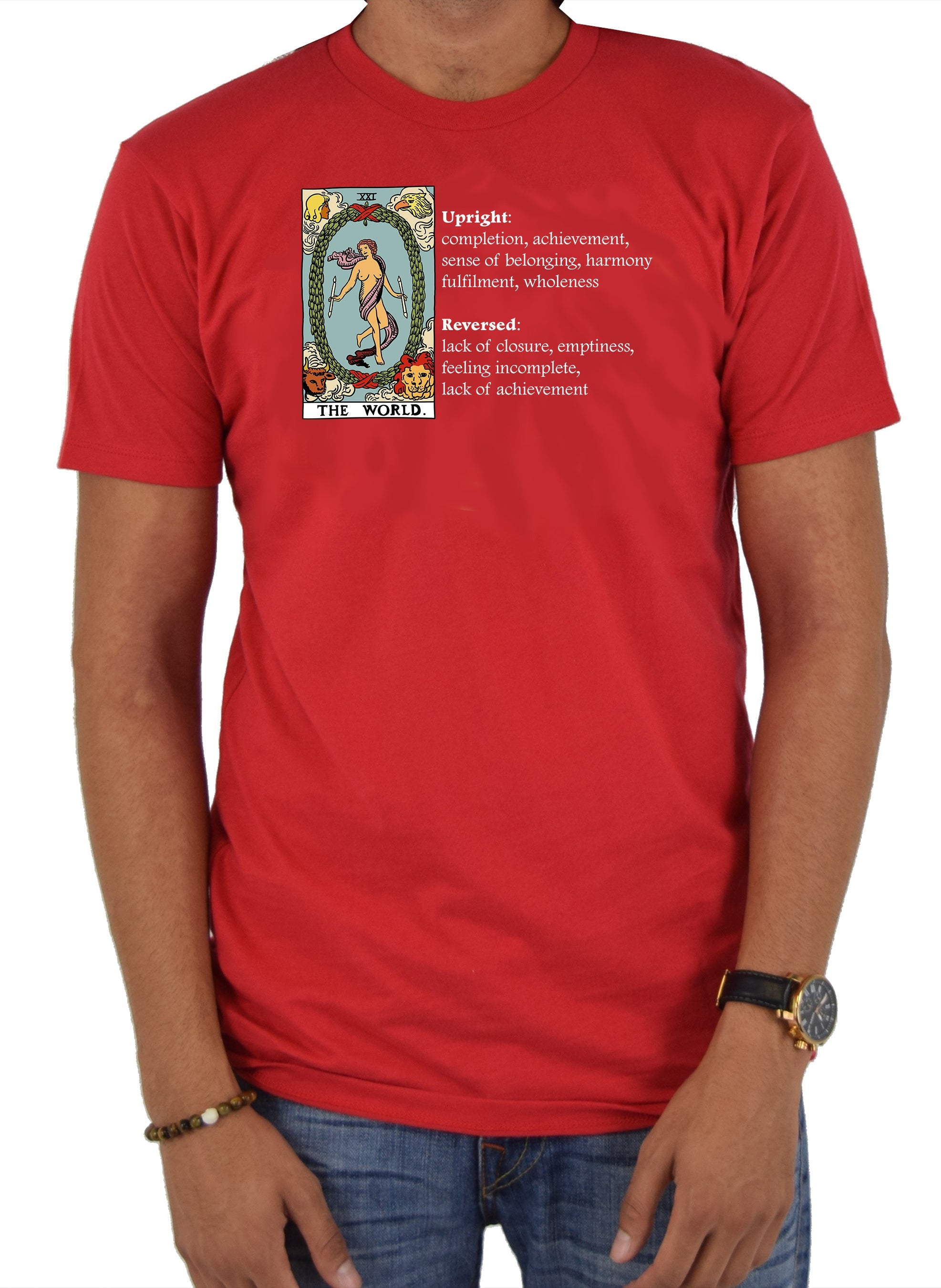 The World Tarot Card Meaning T-Shirt