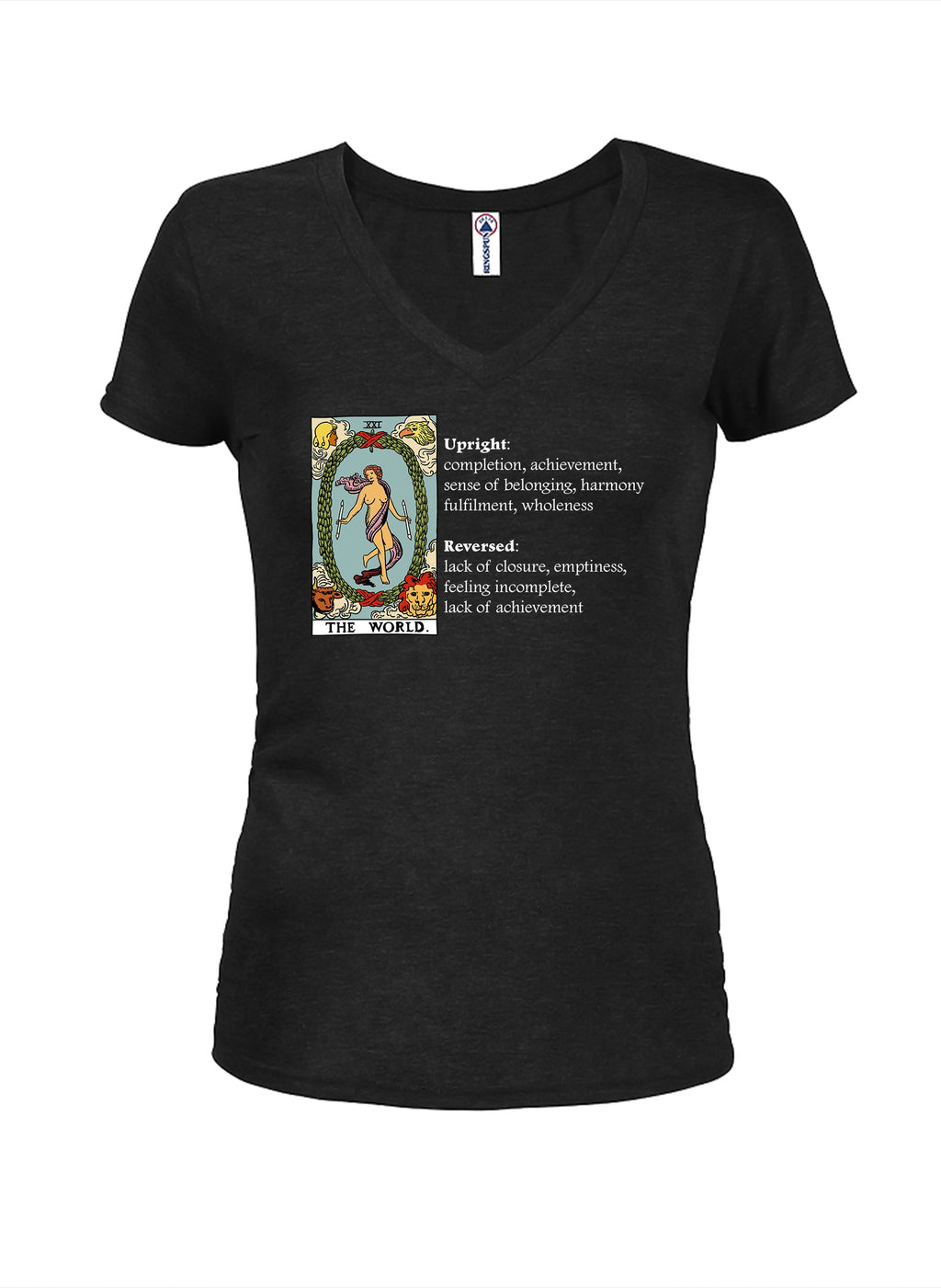 The World Tarot Card Meaning T-Shirt