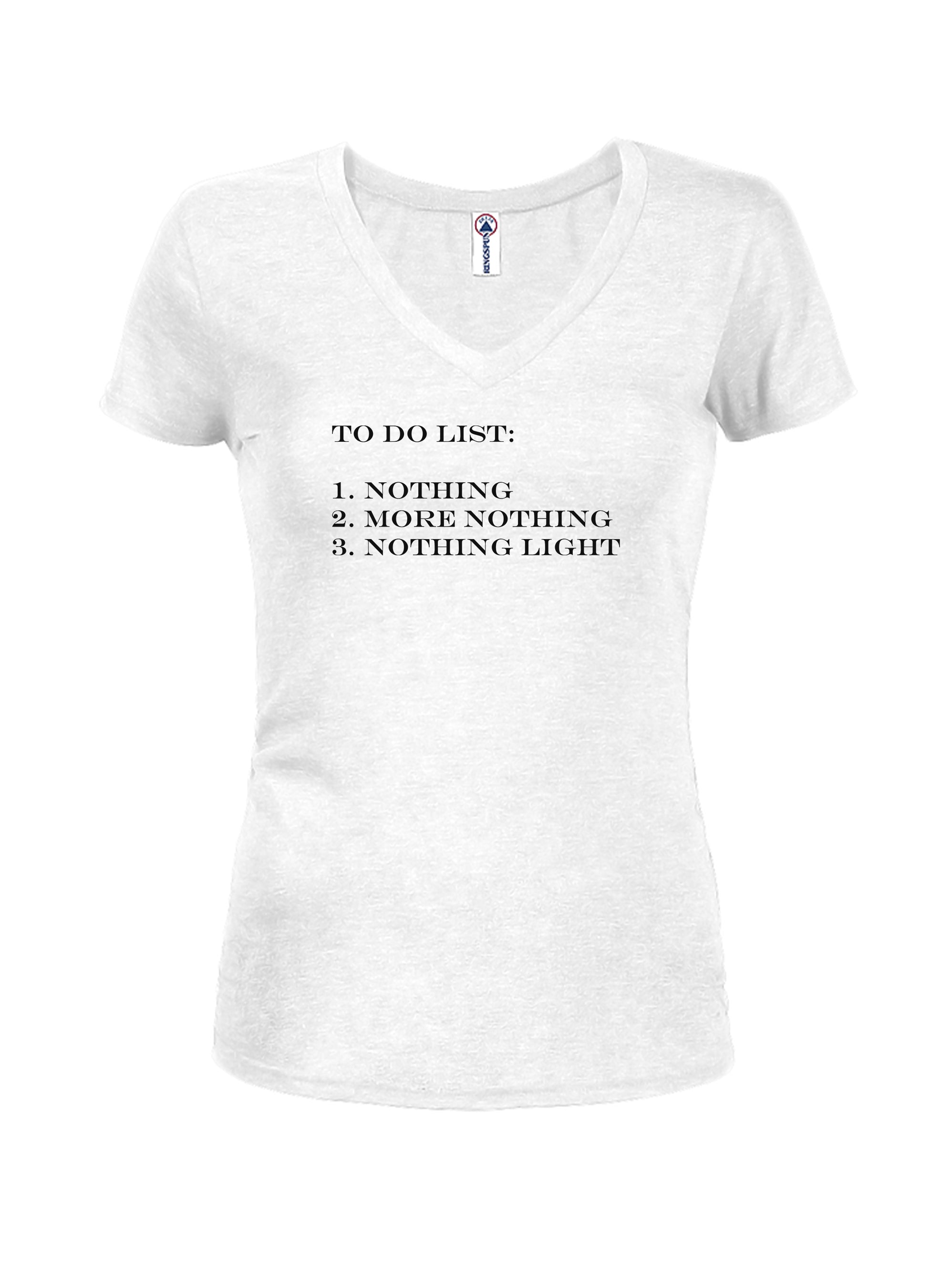 To Do List T-Shirt
