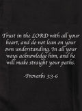 Trust in the LORD with all your heart Kids T-Shirt