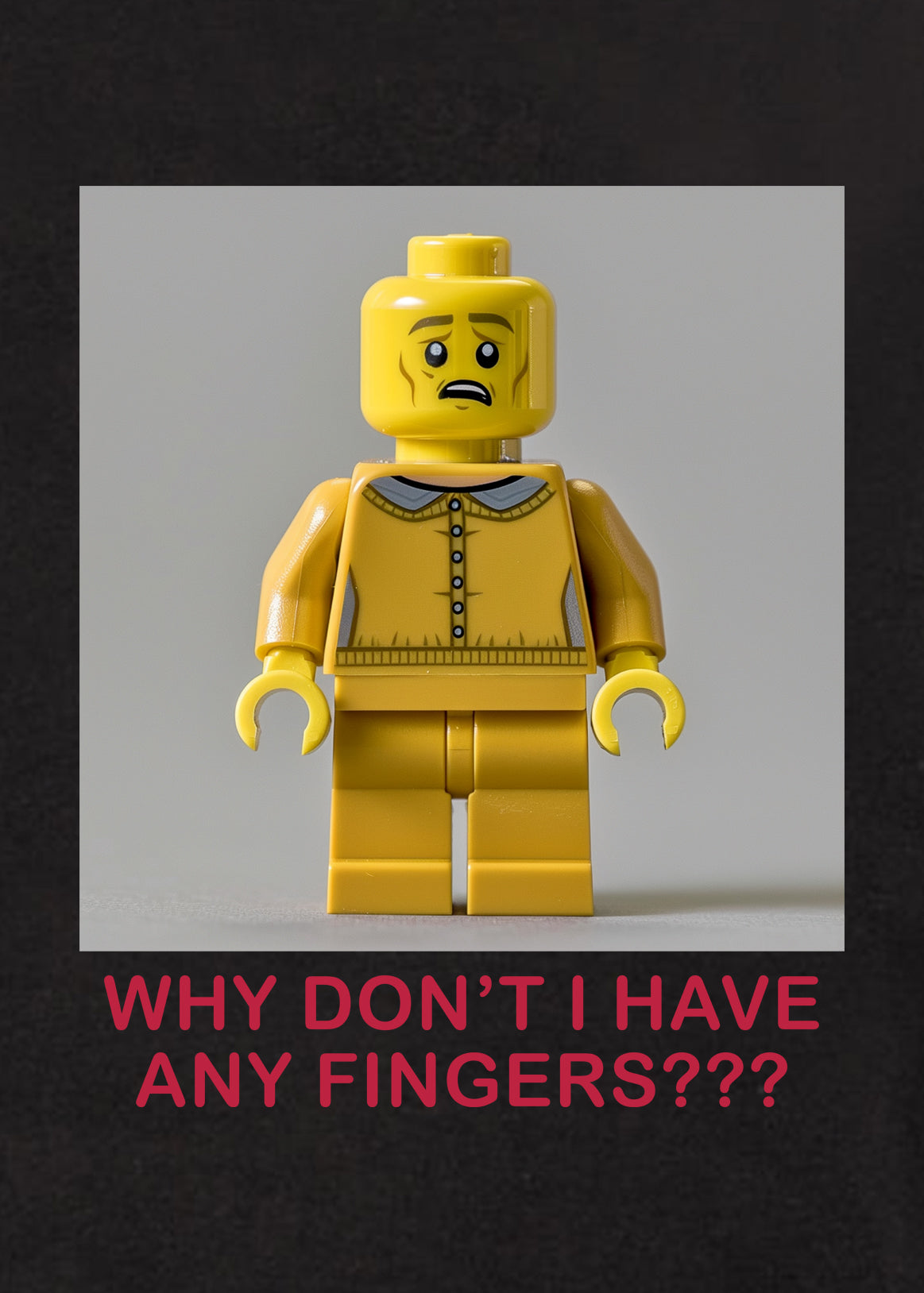 Why Don't I Have Any Fingers??? Kids T-Shirt
