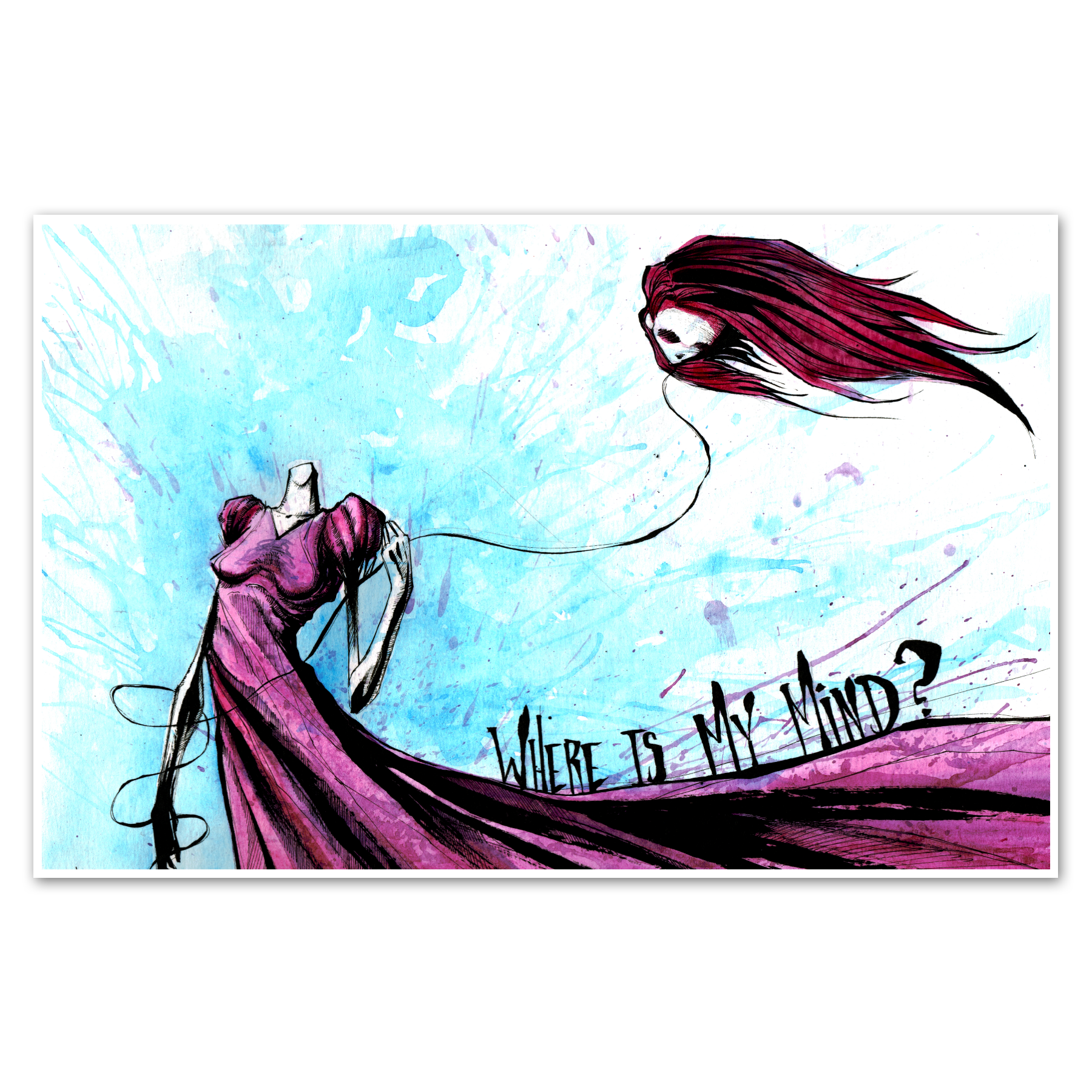 Where Is My Mind Print