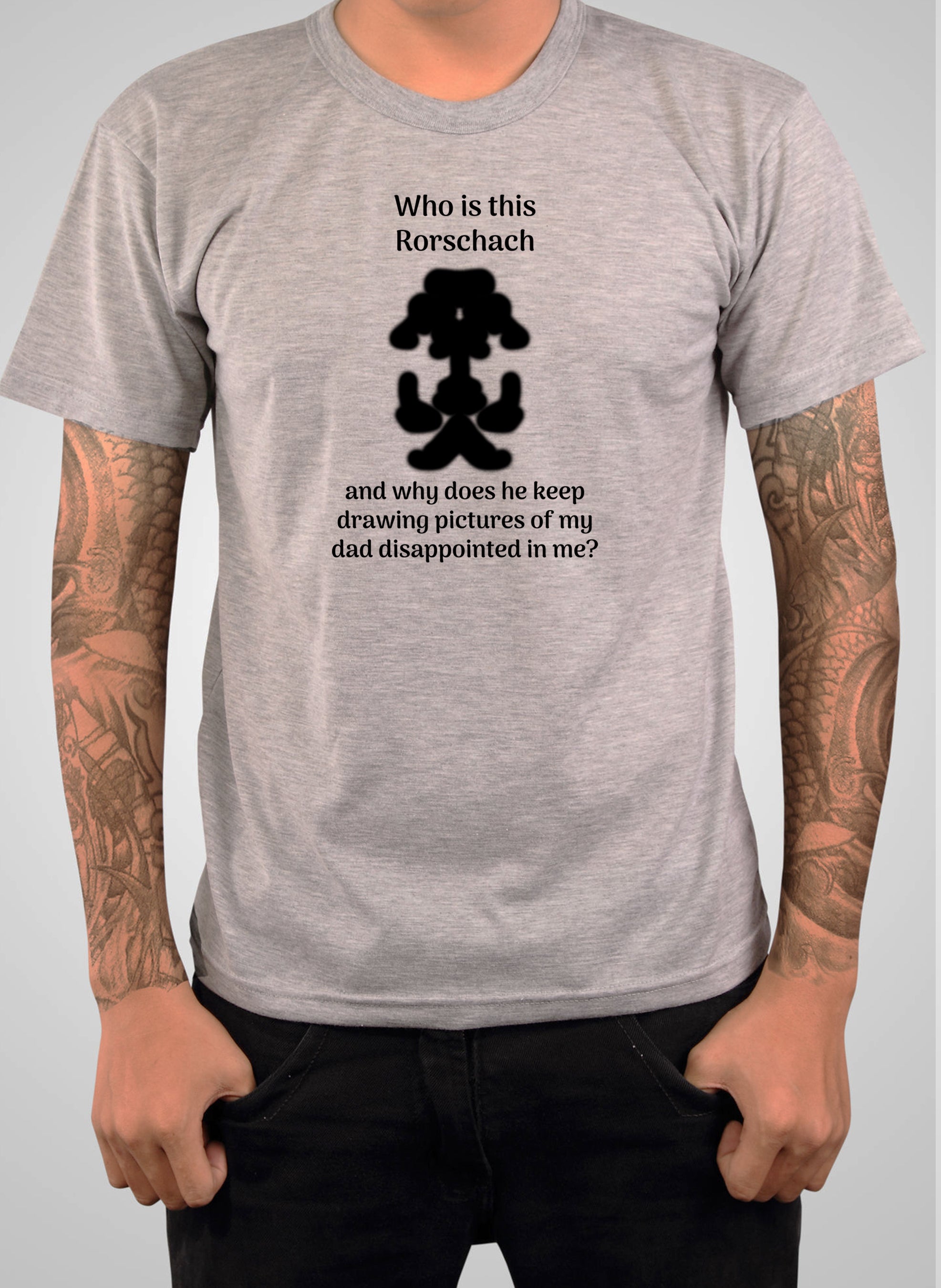 Who is this Rorschach? T-Shirt