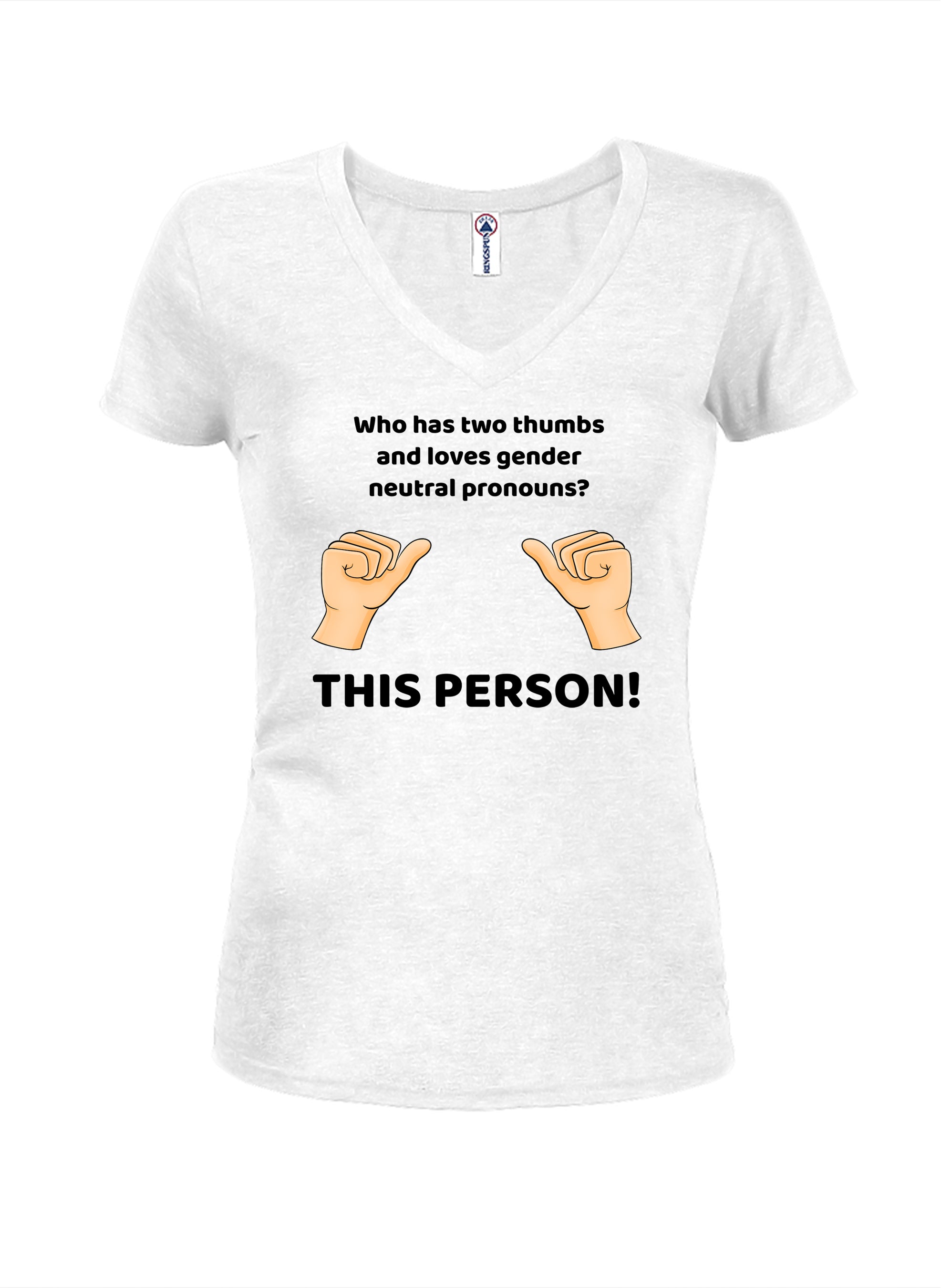 Who loves gender neutral pronouns? THIS PERSON! T-Shirt