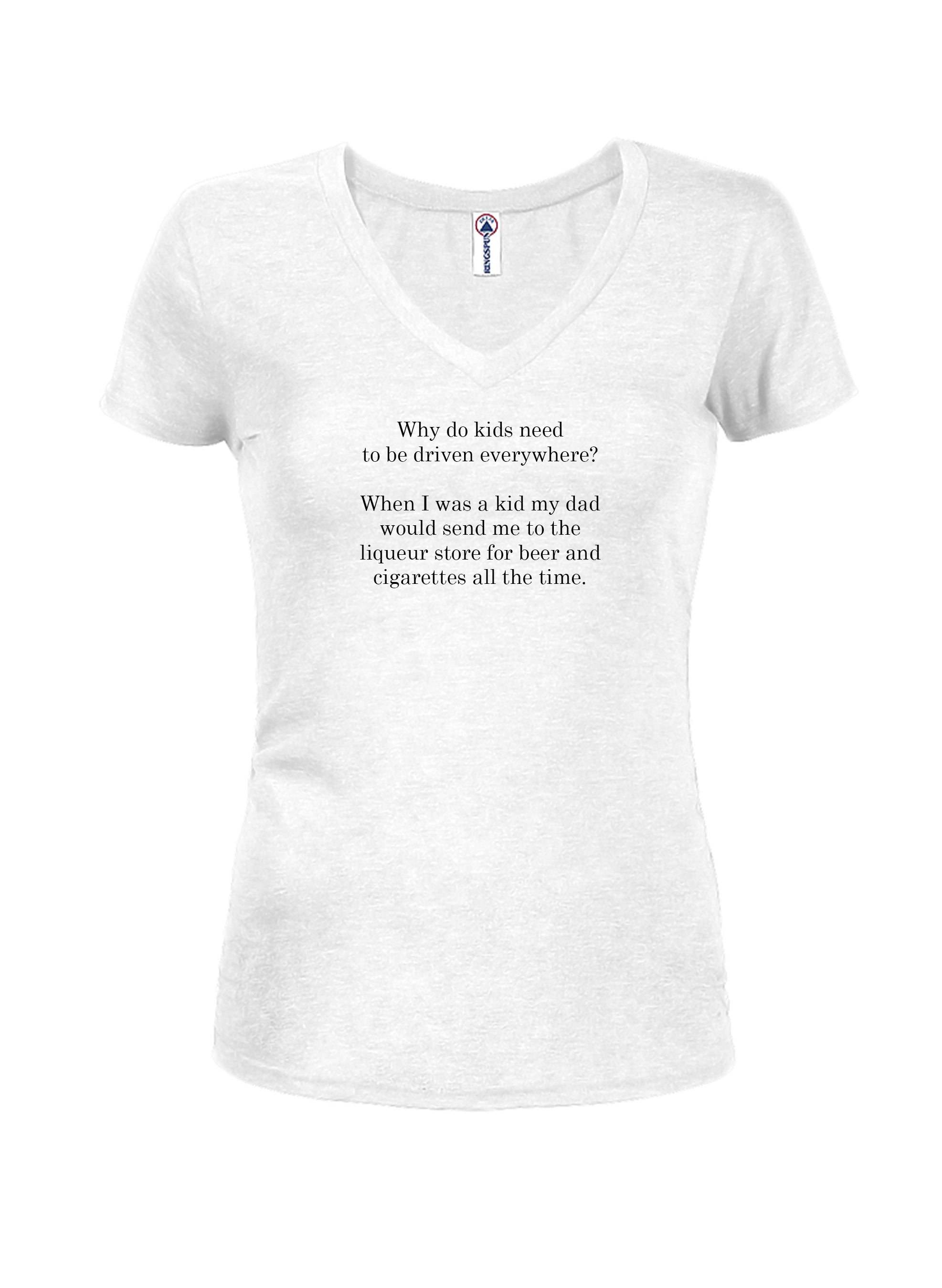Why do kids need to be driven everywhere? T-Shirt