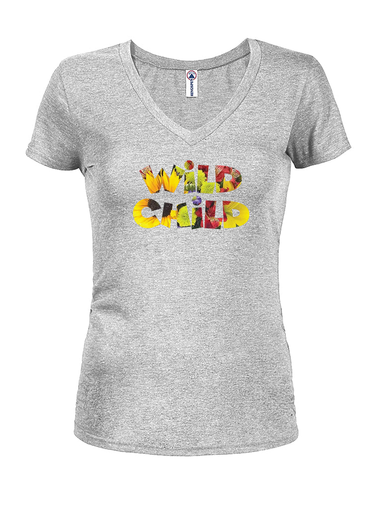 Wild Child Juniors V Neck T-Shirt