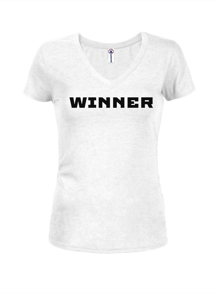 Winner Juniors V Neck T-Shirt