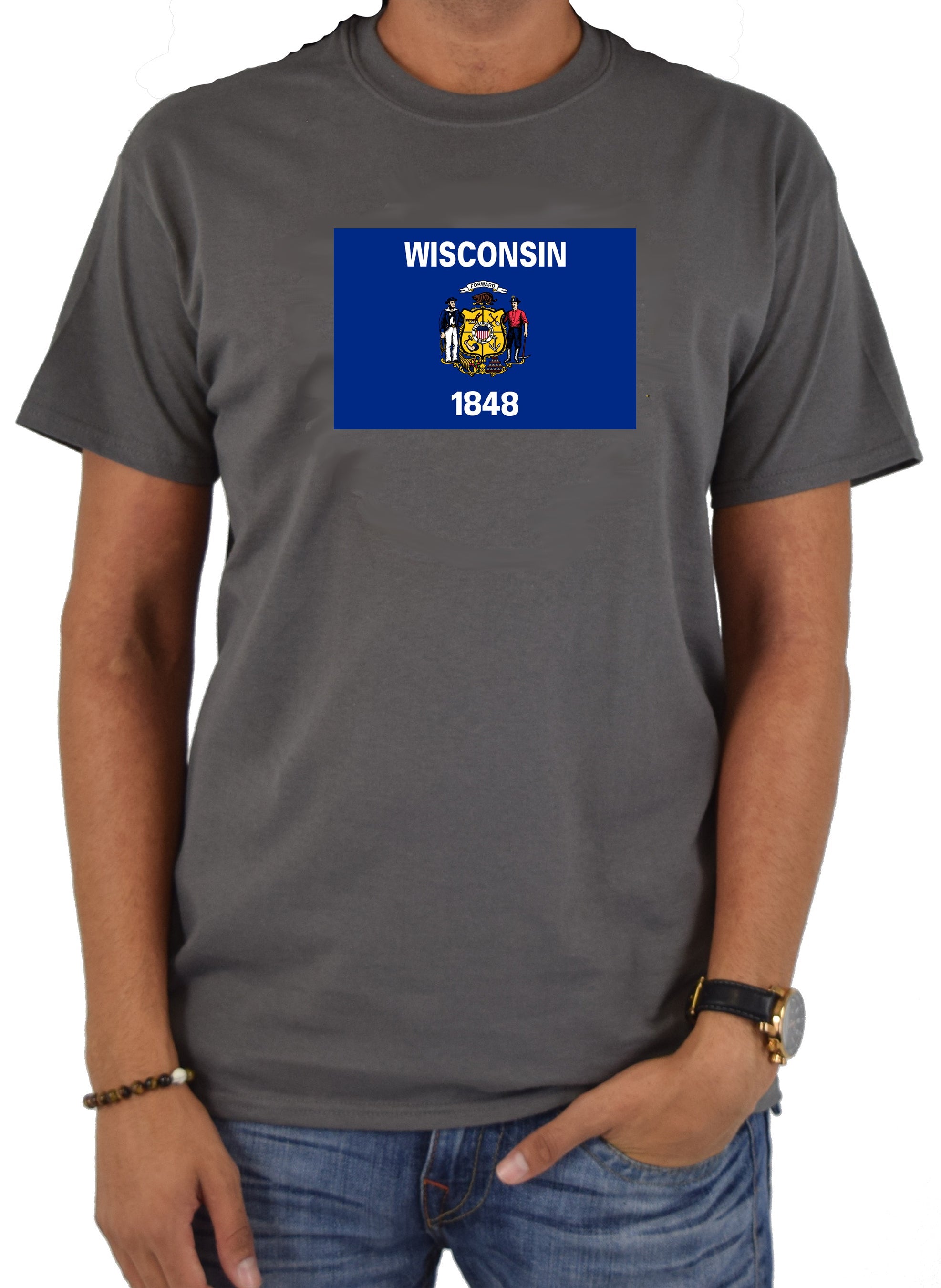 Wisconsin State Flag T-Shirt