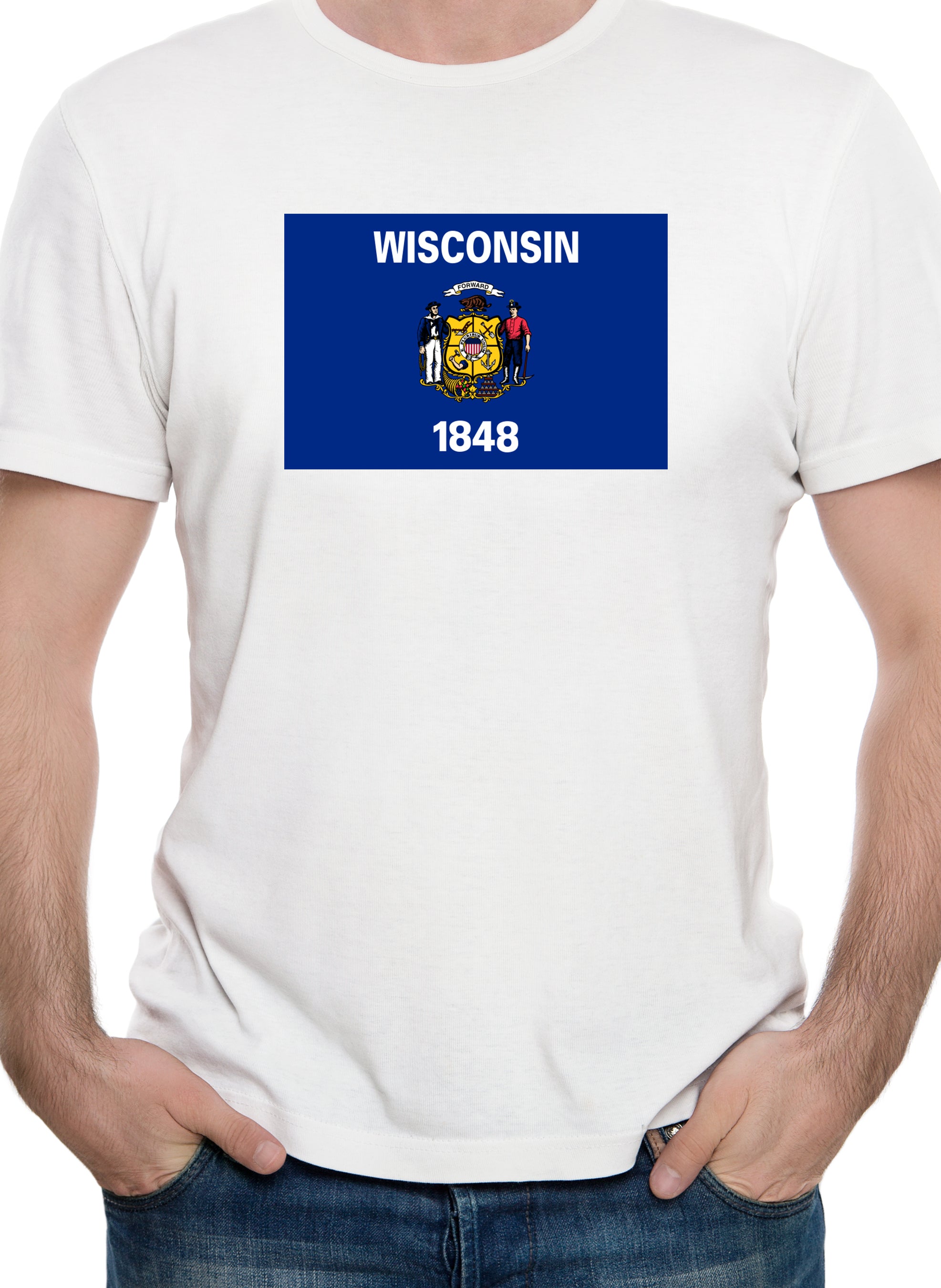Wisconsin State Flag T-Shirt