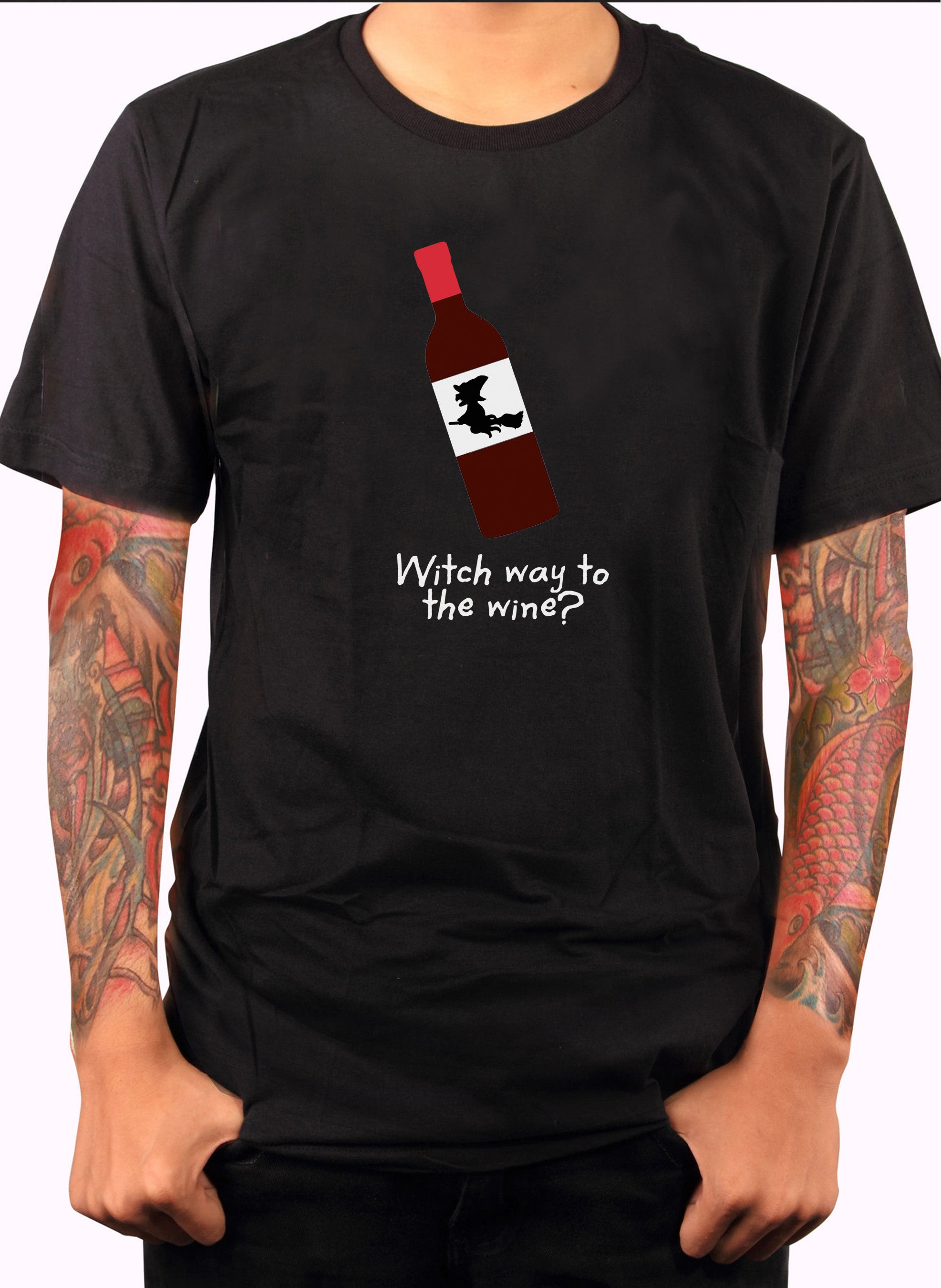 Witch way to the wine? T-Shirt