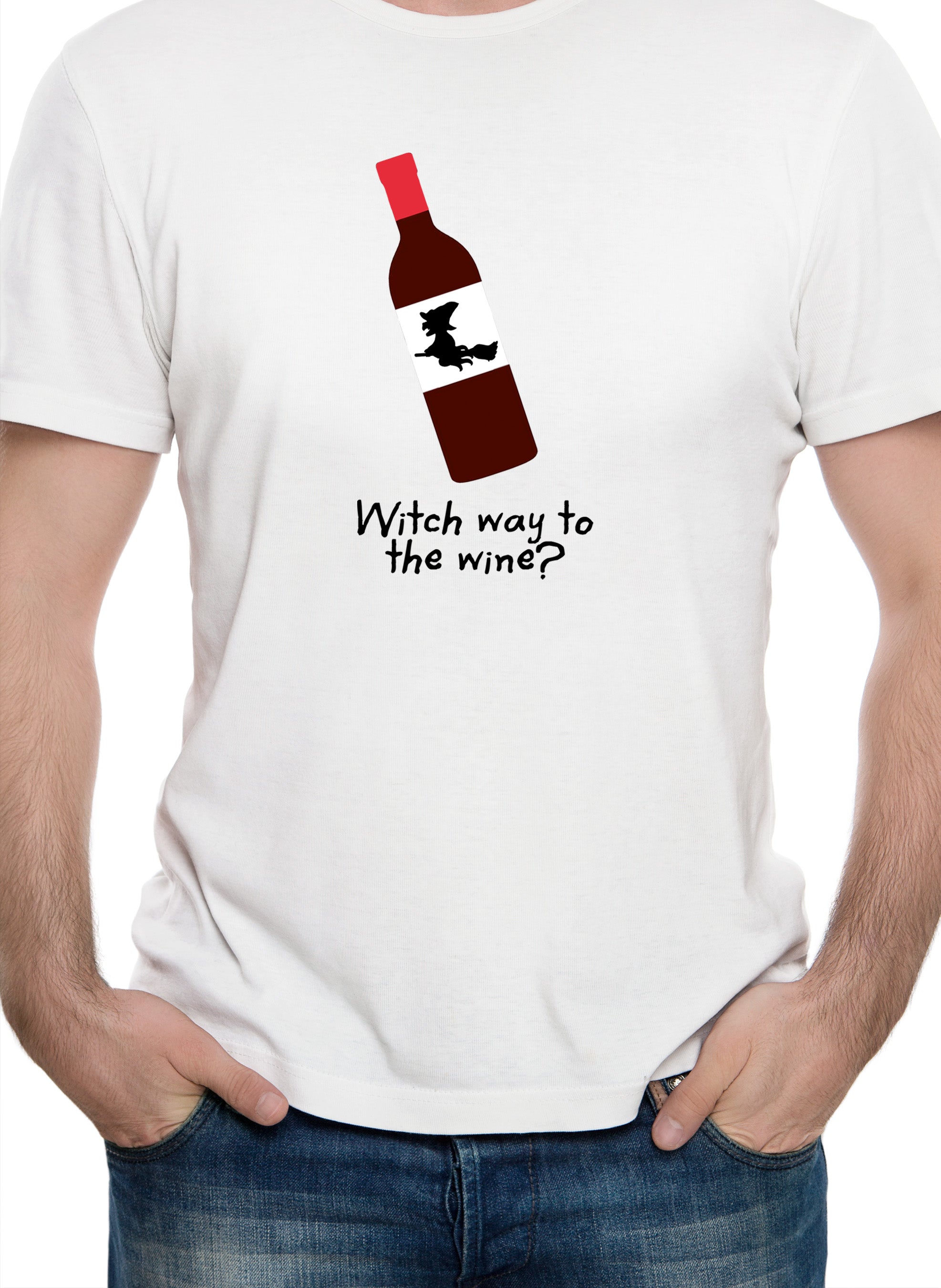 Witch way to the wine? T-Shirt
