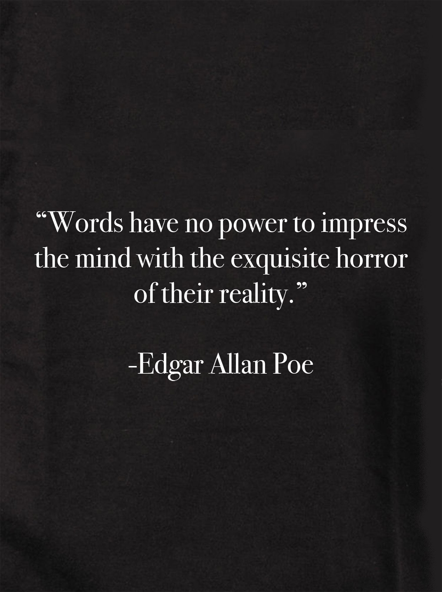 Words have no power to impress the mind Kids T-Shirt