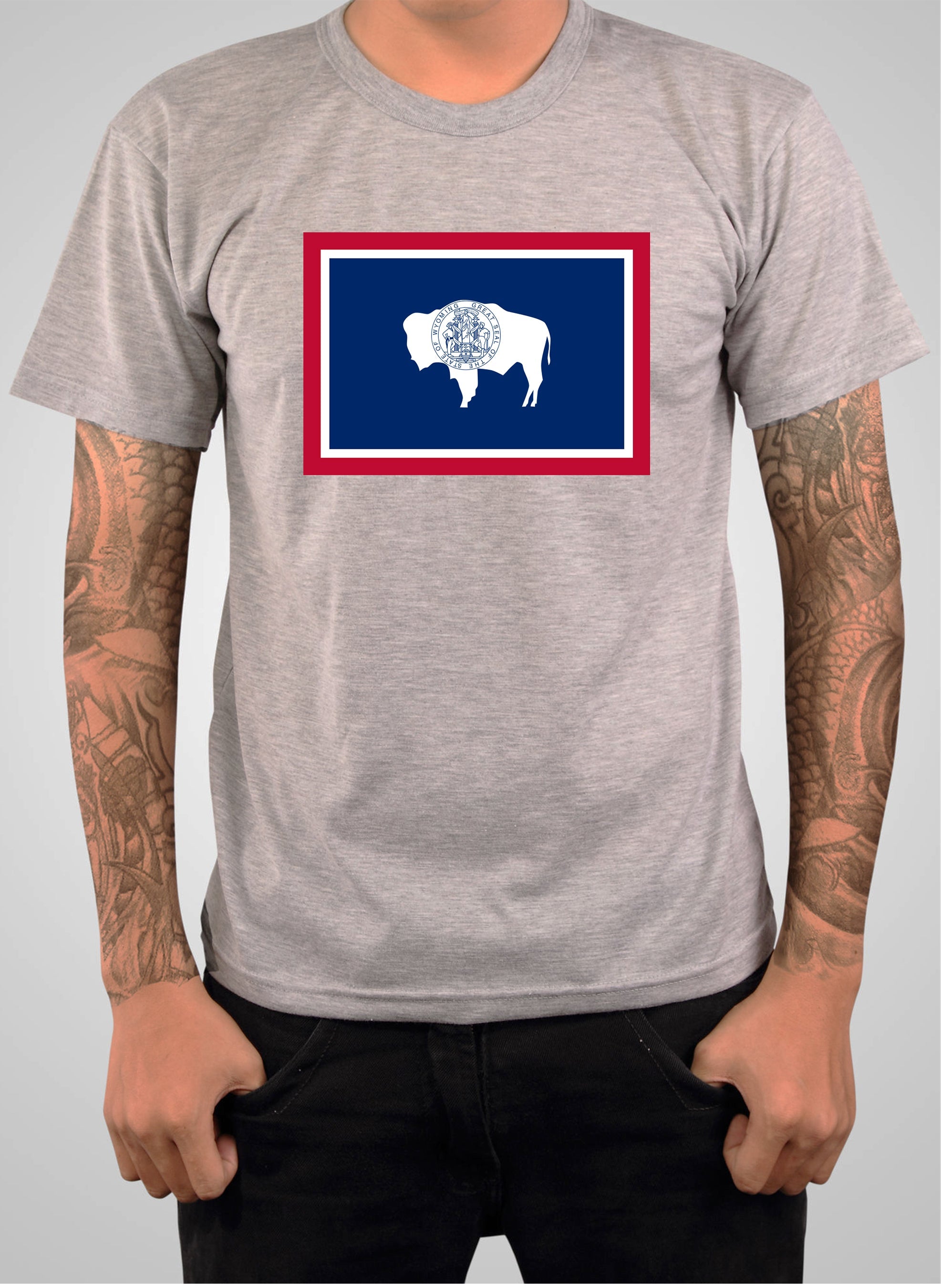 Wyoming State Flag T-Shirt