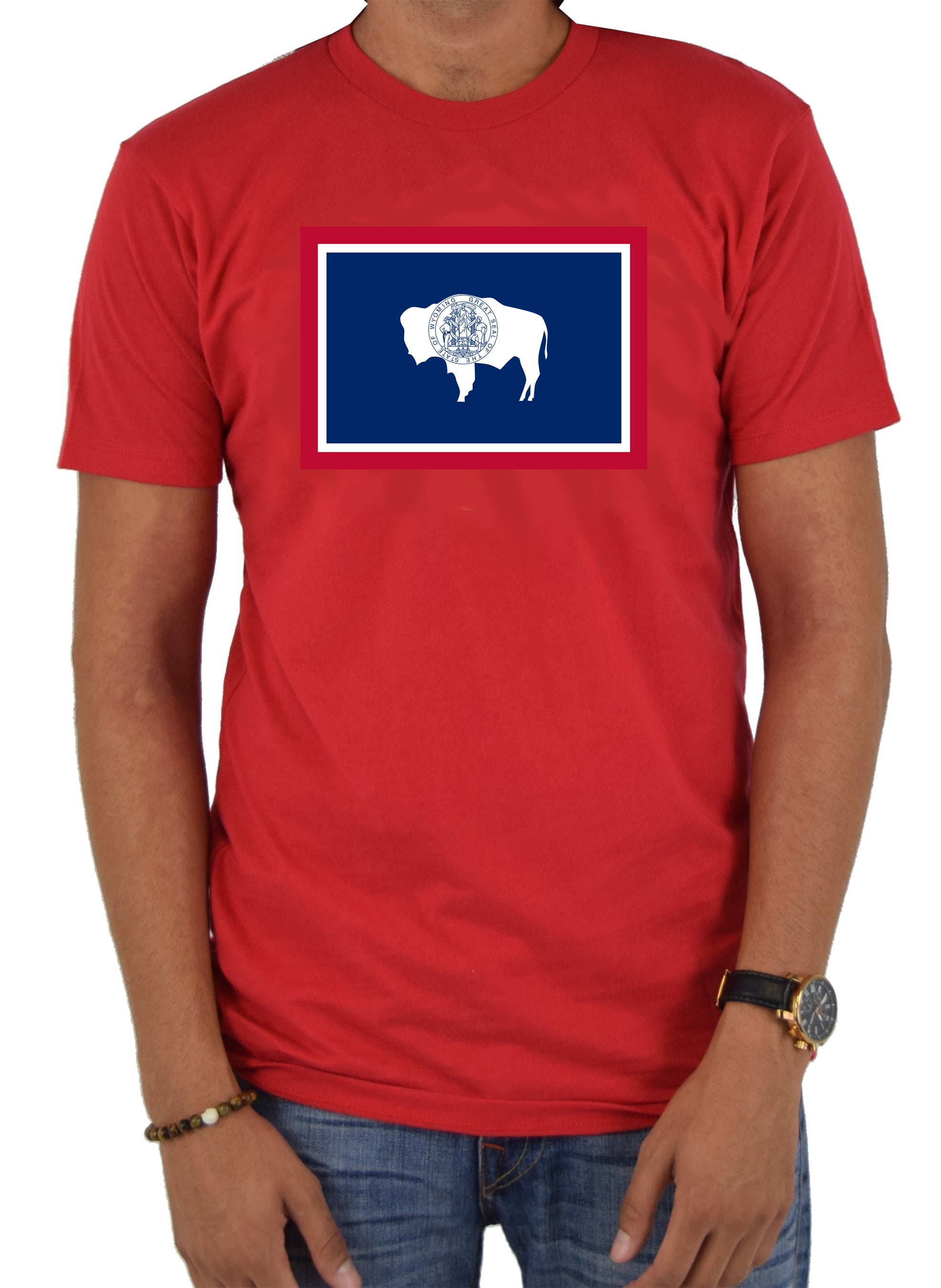 Wyoming State Flag T-Shirt
