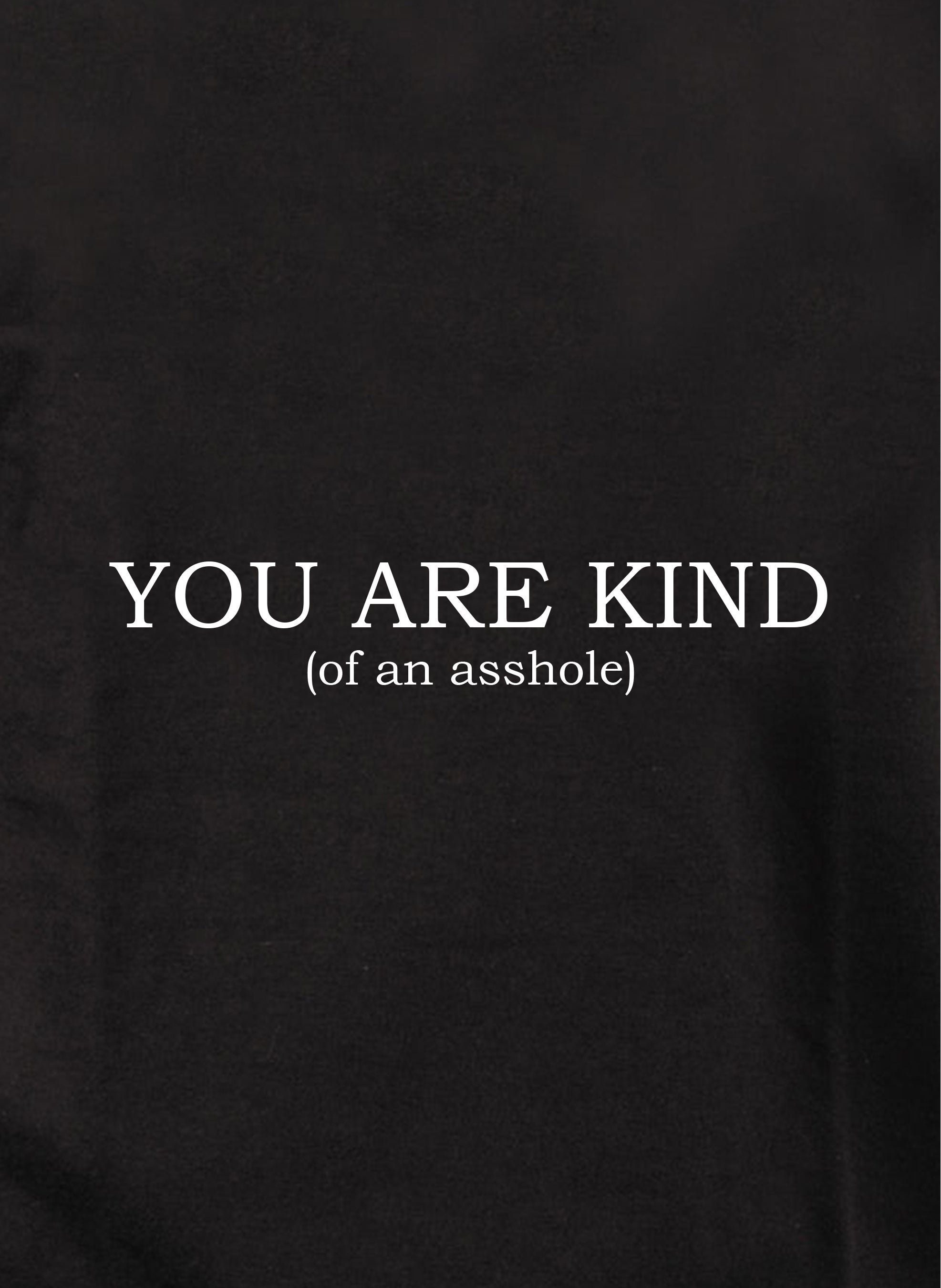 YOU ARE KIND (of an asshole) T-Shirt