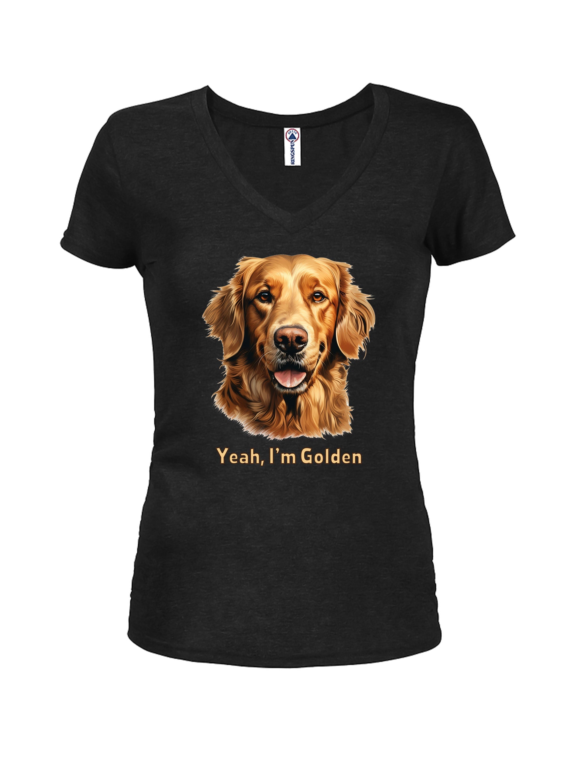 Yeah, I’m Golden Juniors V Neck T-Shirt