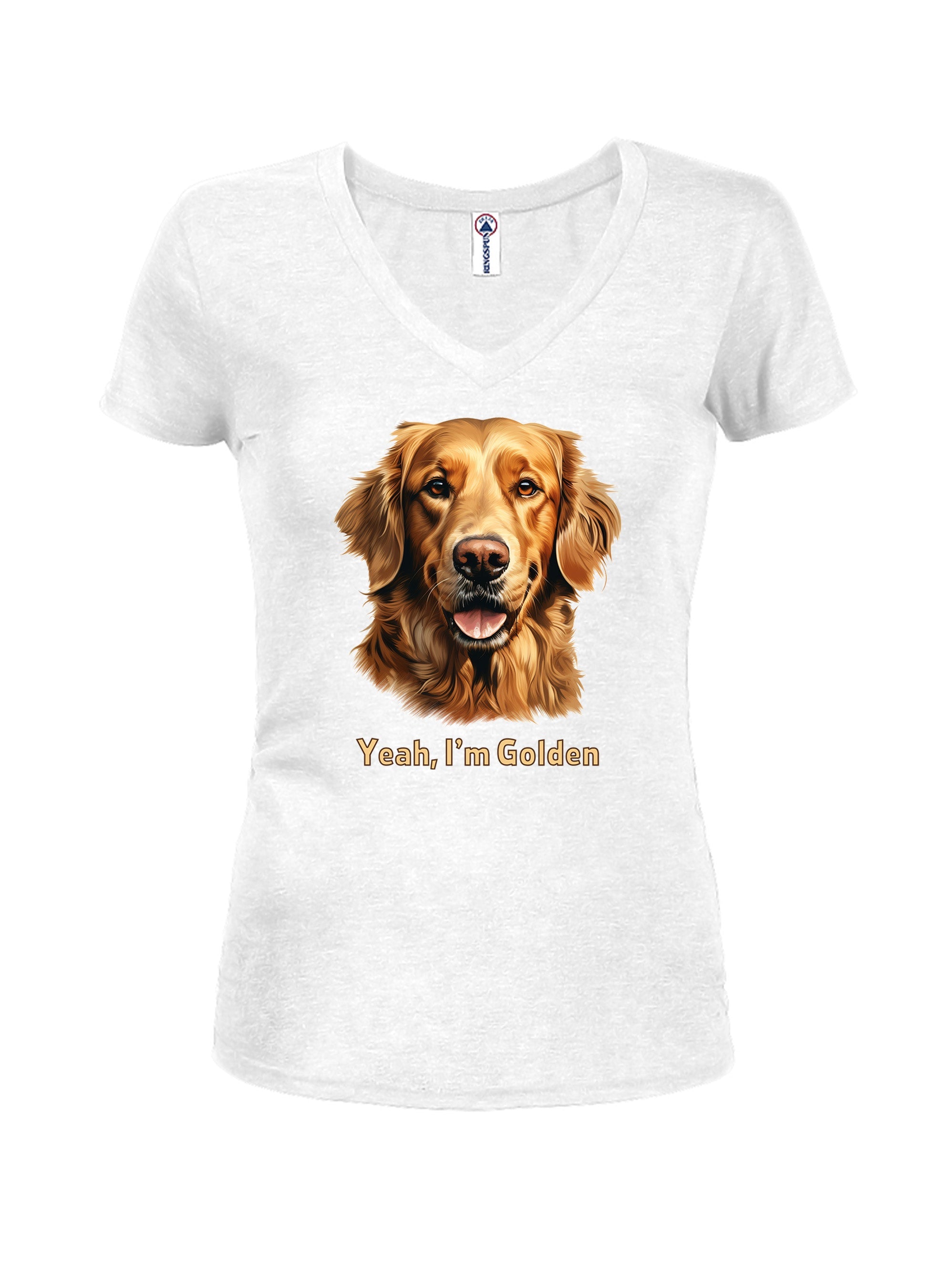 Yeah, I’m Golden Juniors V Neck T-Shirt