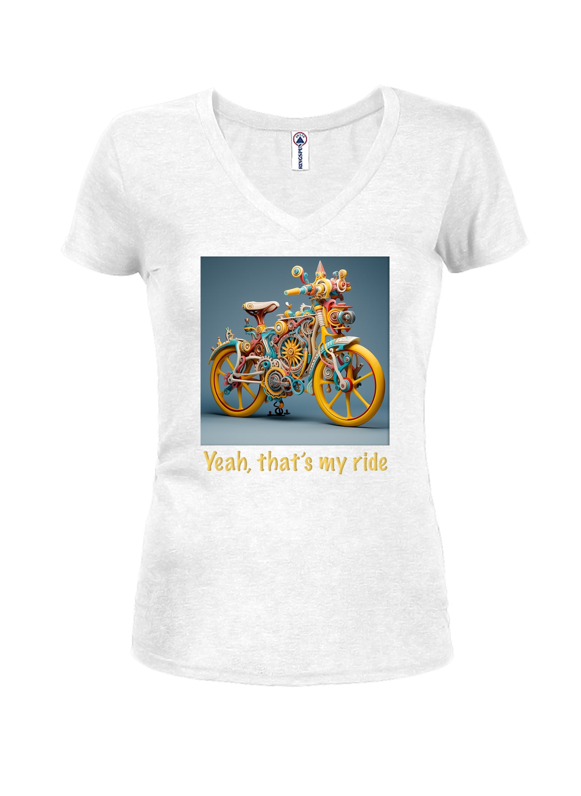 Yeah, that’s my ride Juniors V Neck T-Shirt