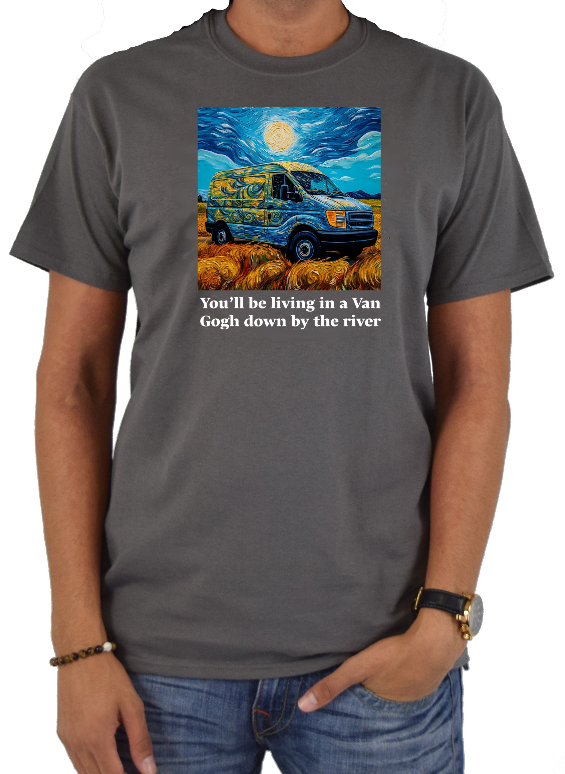 You’ll be living in a Van Gogh down by the river T-Shirt