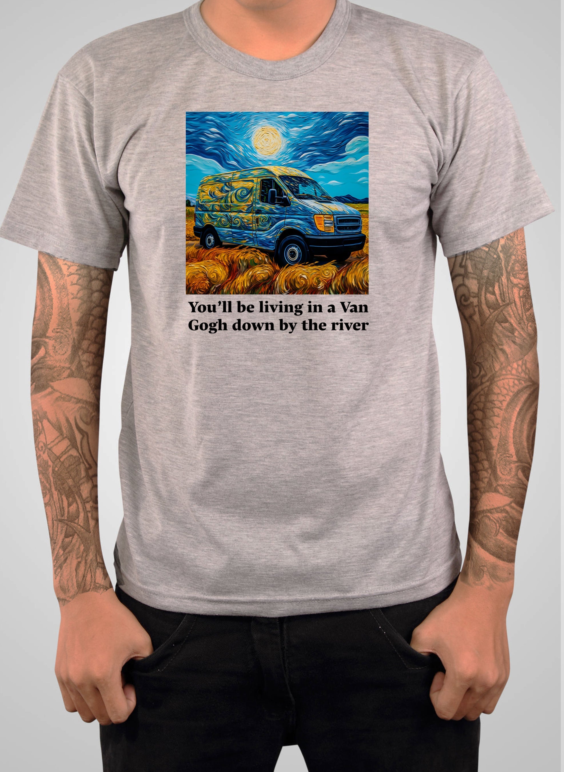 You’ll be living in a Van Gogh down by the river T-Shirt