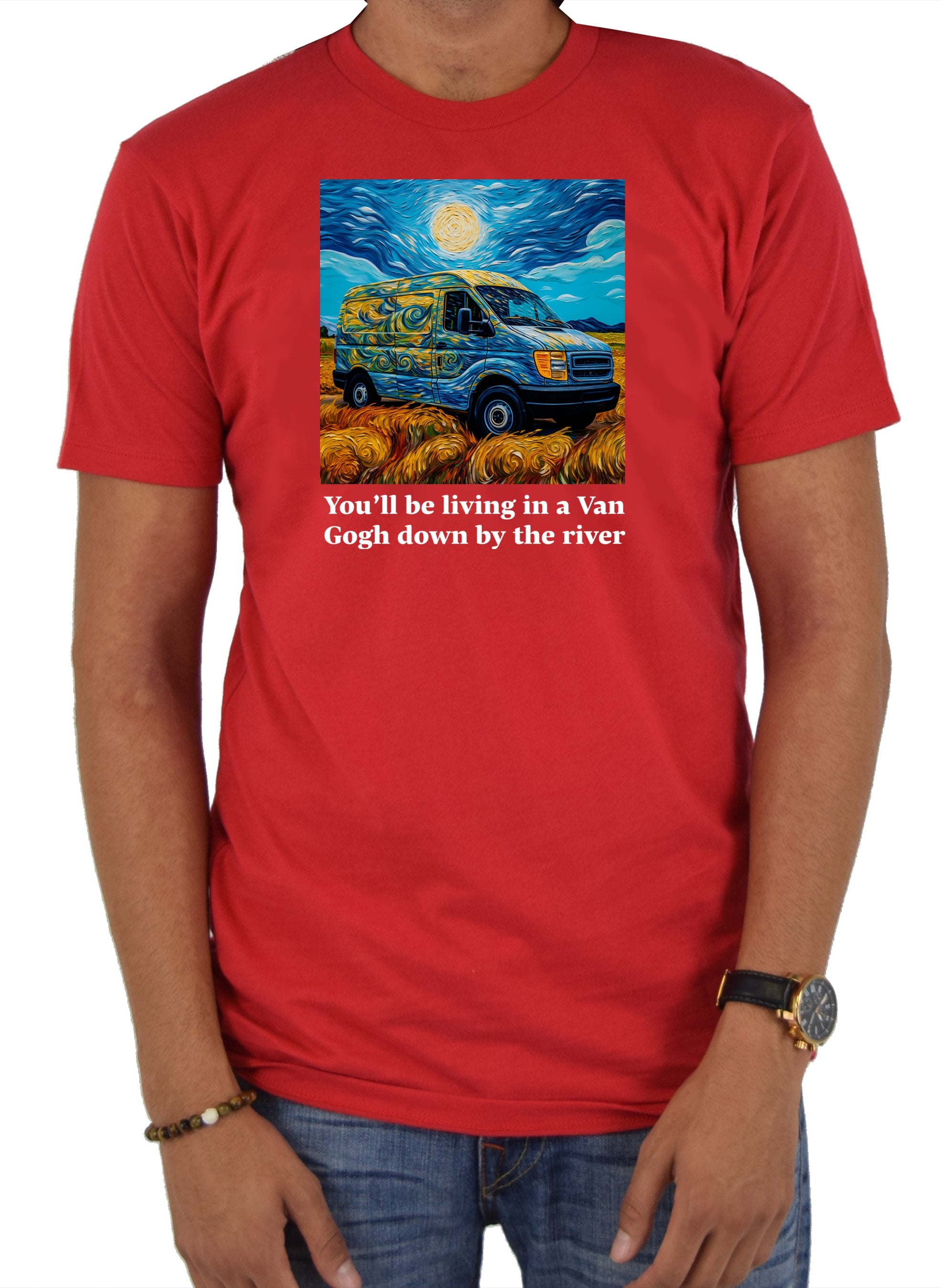 You’ll be living in a Van Gogh down by the river T-Shirt